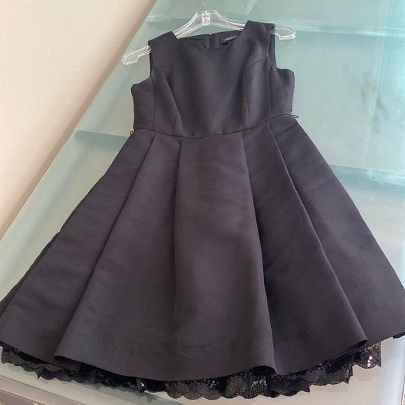 Like NEW Jason Wu  Black Mini Fit and Flare Dress Size 2 - Picture 1 of 7